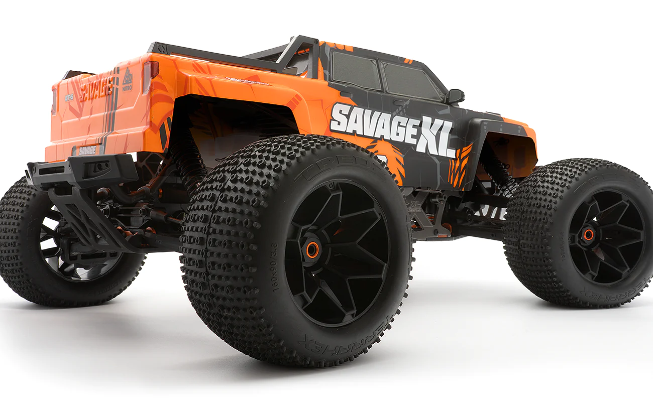 HPI Racing - Savage XL 5.9 GTXL-6 Nitro Powered Monster Truck RTR, 1/8 scale, 4WD, 2.4GHz Radio System view 3