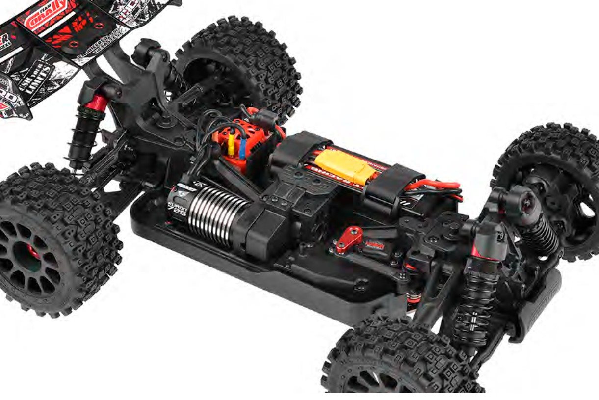 Syncro 2WD 1/8 3-4S Brushless Off Road Buggy, RTR, Red view 6