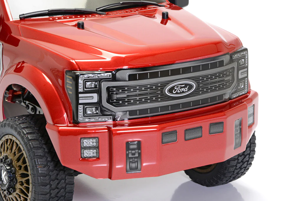 Ford F450 KG1 Edition 1/10 4WD RTR, Red Candy Apple view 5