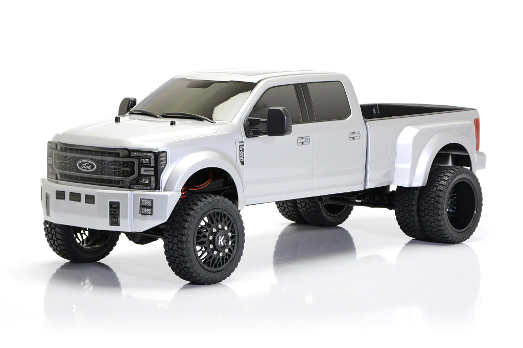 Ford F450 KG1 Edition 1/10 4WD RTR, Silver Mercury