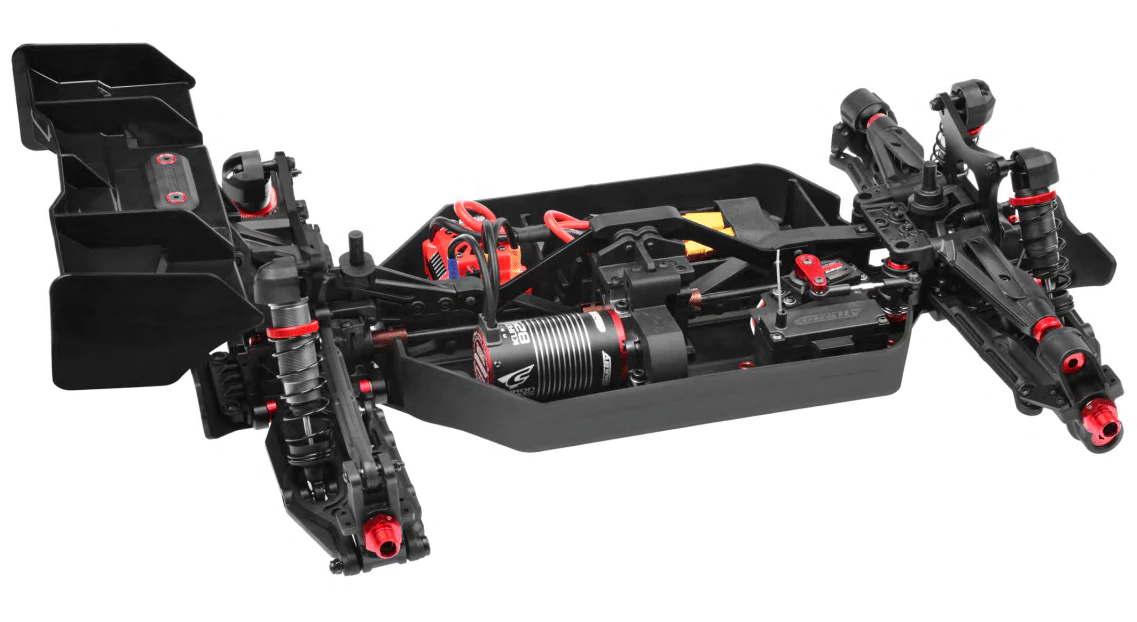 Asuga XLR 6S RTR Racing Buggy - Red, Large Scale view 5