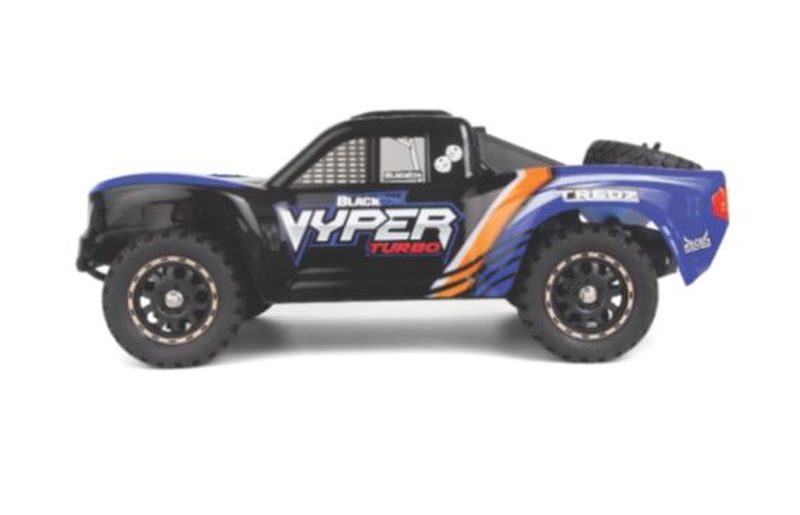 Vyper SC Turbo 1/16 4WD Electric 2S Brushless - Blue/Orange view 2