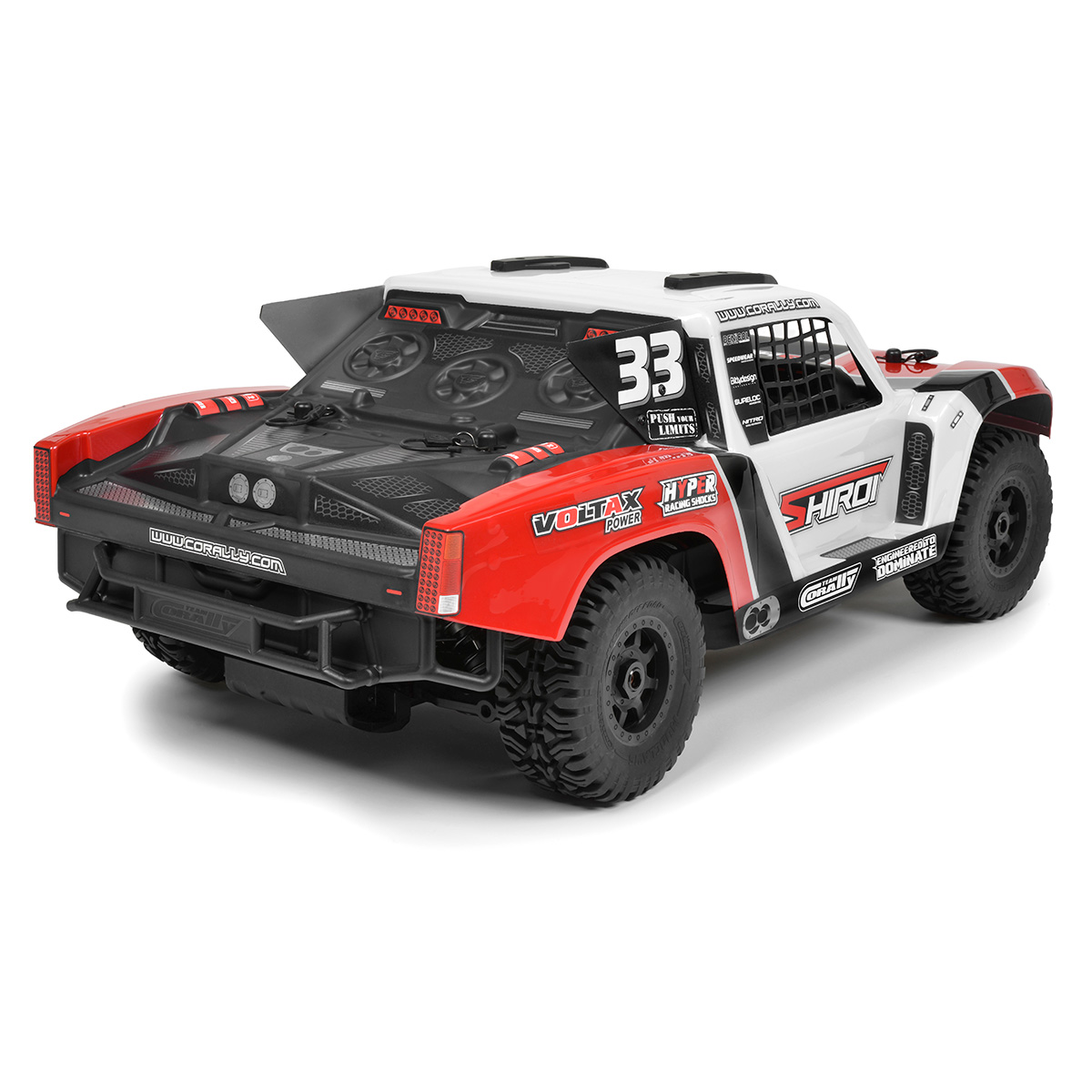 Shiroi XP6 1/8 6S Short Course Truck, RTR Version, Red view 3