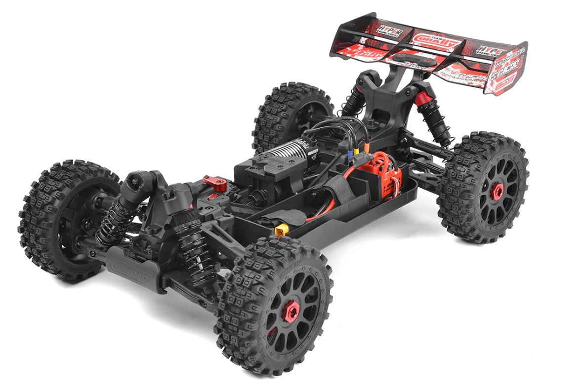 Syncro-4 1/8 4S Brushless Off Road Buggy, RTR, Green view 9