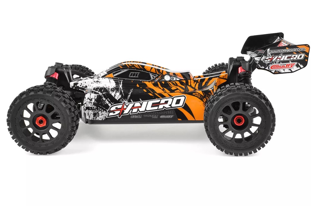 Syncro 2WD 1/8 3-4S Brushless Off Road Buggy, RTR, Orange view 5