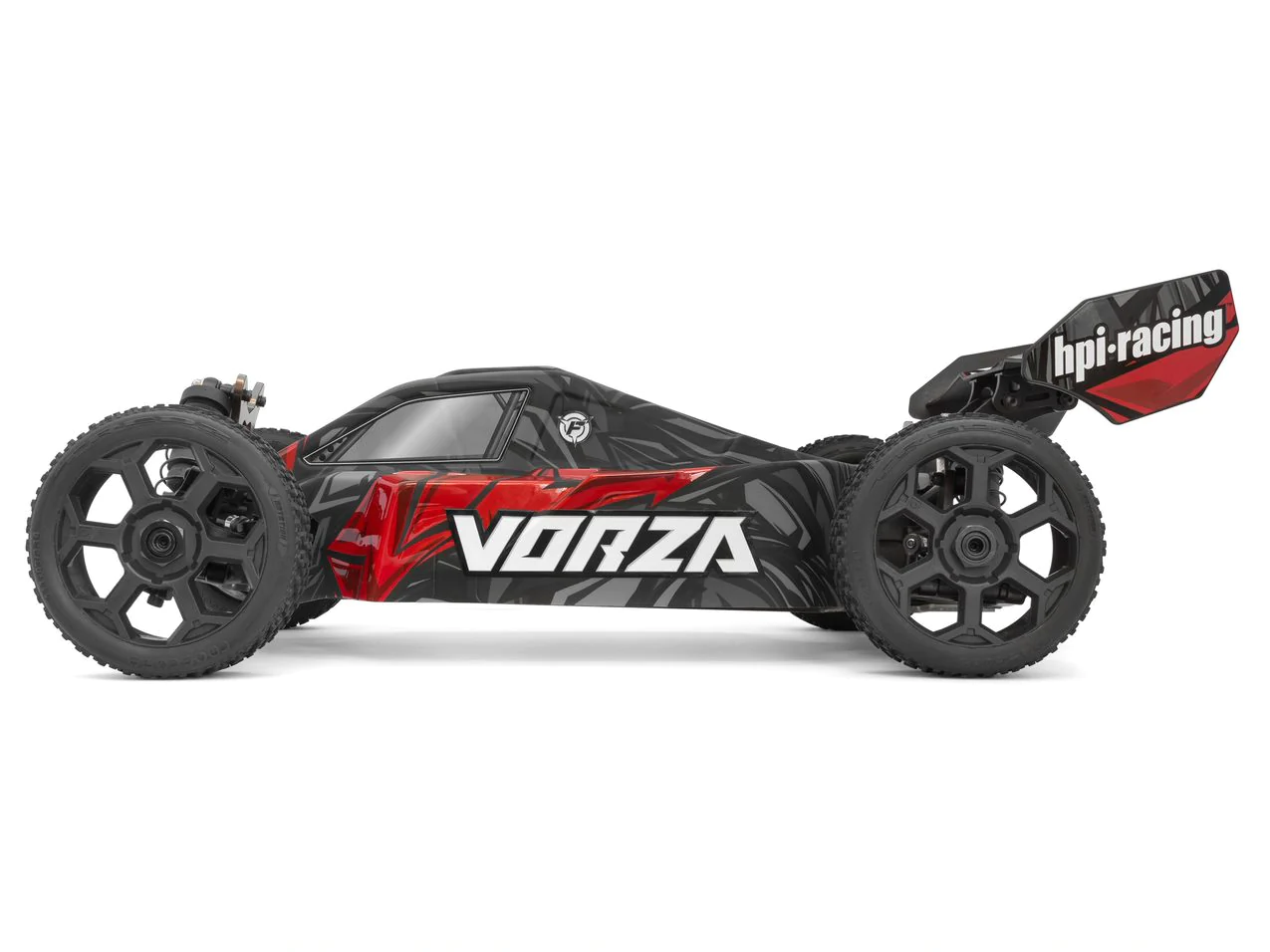 HPI Racing - Vorza Flux Buggy, 1/8 Scale 4WD RTR Brushless w/2.4GHz Radio System, Red view 3