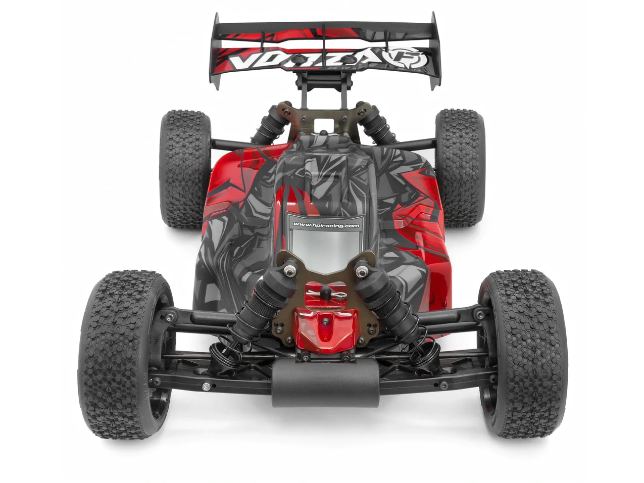 HPI Racing - Vorza Flux Buggy, 1/8 Scale 4WD RTR Brushless w/2.4GHz Radio System, Red view 2