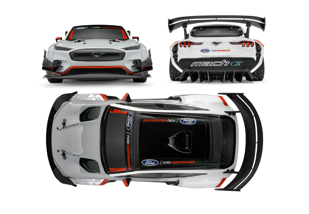 RS4 Sport 3 Flux Ford Mustang Mach-E 1400, 1/10 4WD RTR with 2.4GHz Radio System view 2