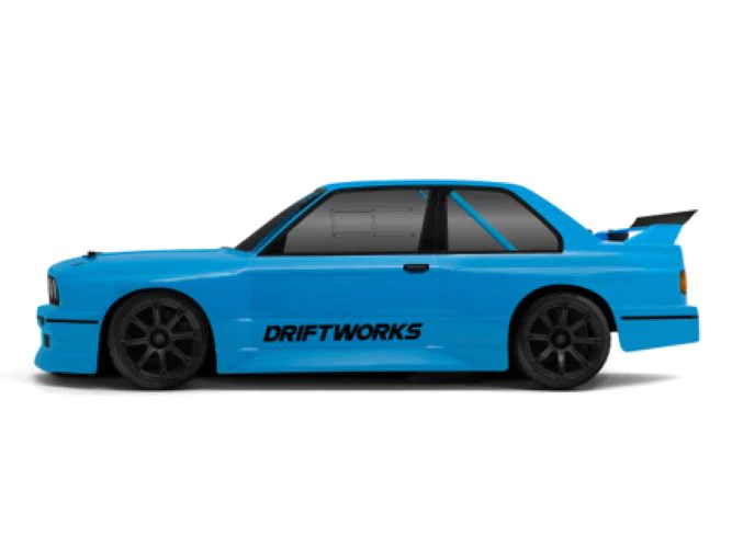 HPI Racing - RS4 Sport 3 BMW E30 Driftworks, 1/10 4WD RTR with 2.4GHz Radio System, Battery, and Charger view 2