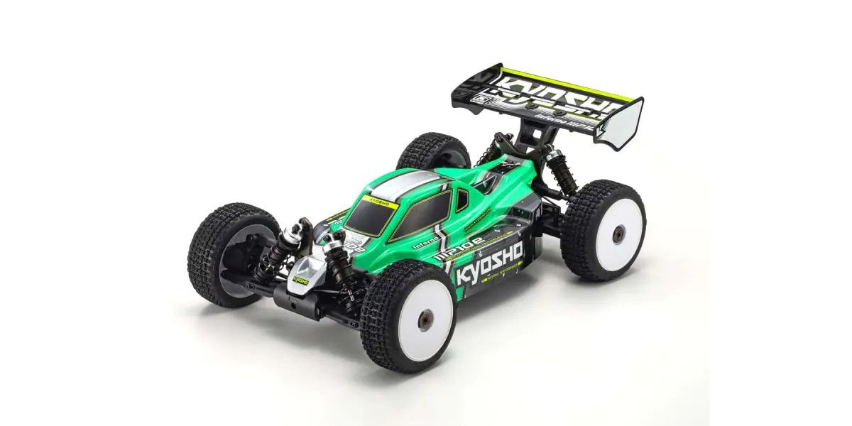 1/8 4WD Inferno MP10e Racing Buggy Green, Readyset view 3