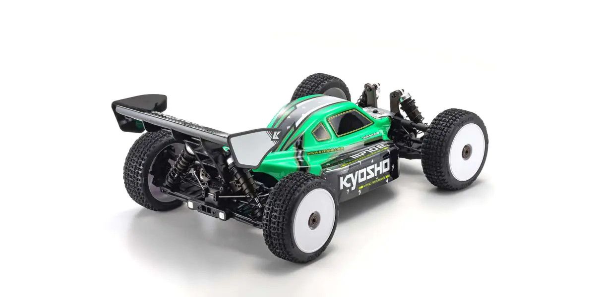 1/8 4WD Inferno MP10e Racing Buggy Green, Readyset view 4
