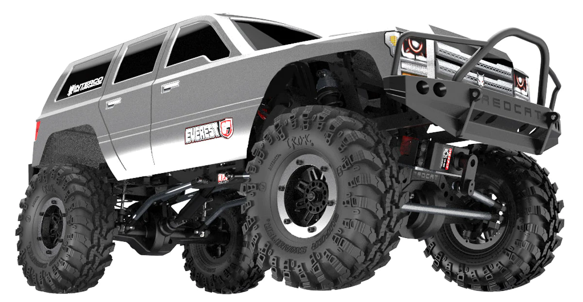 Redcat Everest Gen7 Sport RC Crawler - 1:10 Brushed Rock Crawler -  Silver view 21
