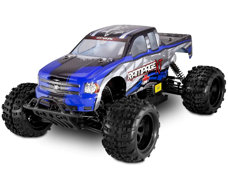 Redcat Rampage XT Offroad Monster Truck - 1:5 Gas Powered RC Truck - BLUE view 3