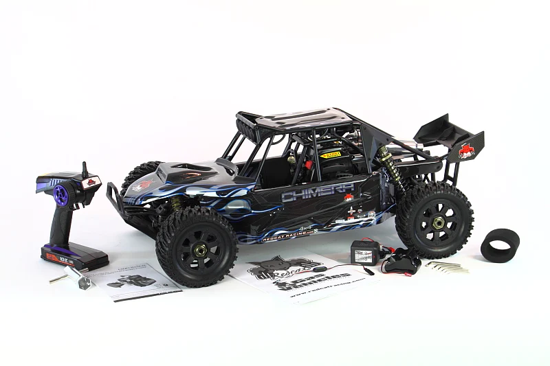 Redcat Rampage Chimera RC Sand Rail - 1:5 Gas Powered Sand Rail - Blue view 13