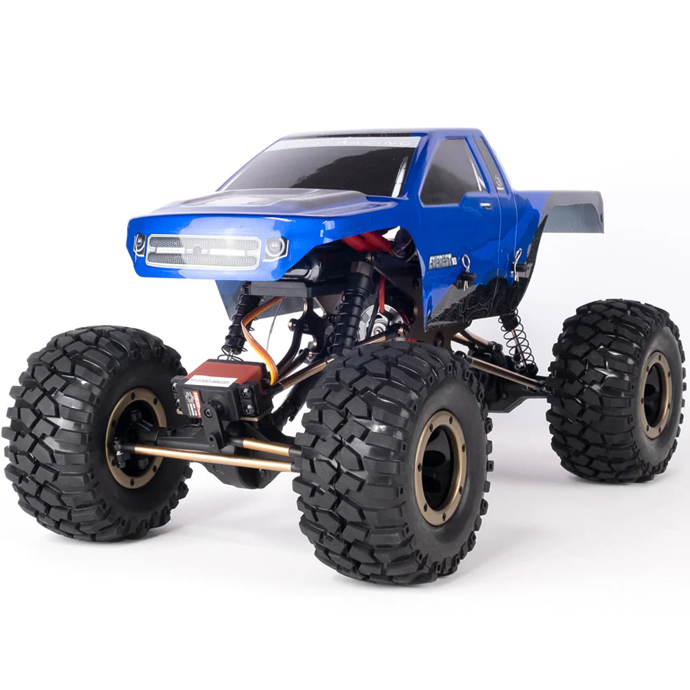 Redcat Everest-10 RC Crawler - 1:10 Brushed Electric Rock Crawler - Blue view 2