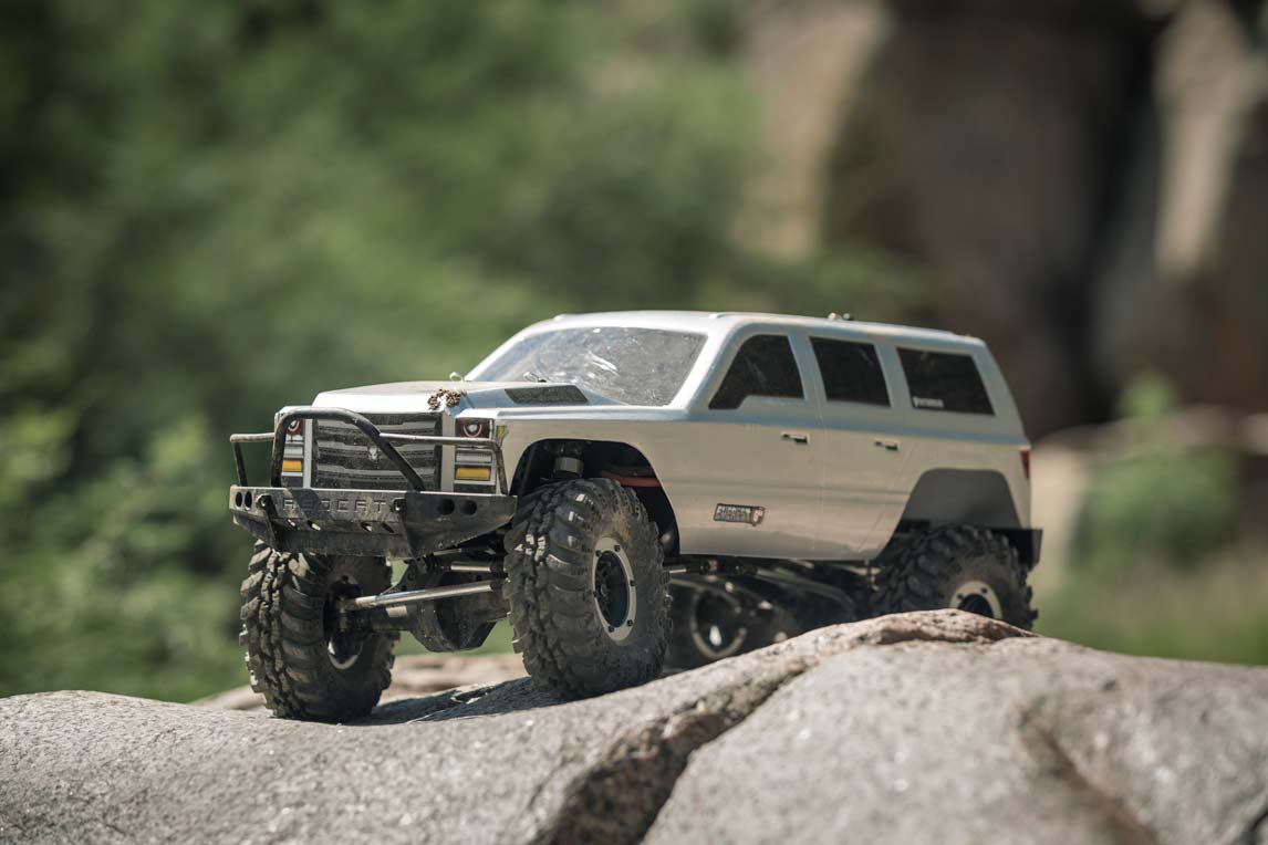 Redcat Everest Gen7 Sport RC Crawler - 1:10 Brushed Rock Crawler -  Silver view 5