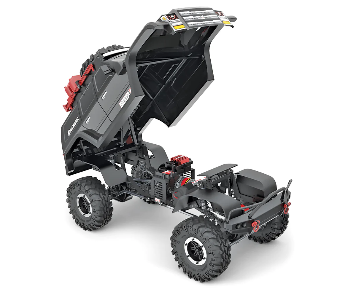 Redcat Everest Gen7 PRO RC Scale Crawler - 1:10 Brushed Rock Crawler view 6