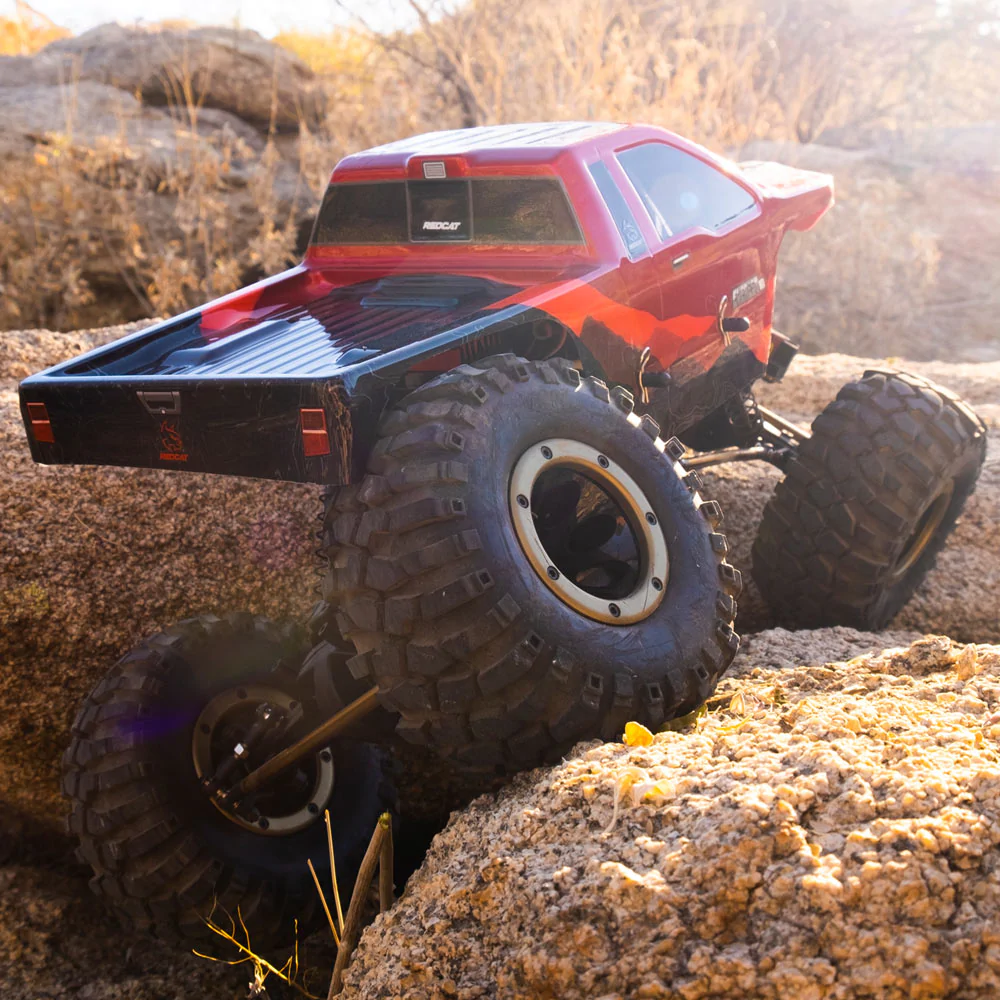 Redcat Everest-10 RC Crawler - 1:10 Brushed Electric Rock Crawler - Red view 15