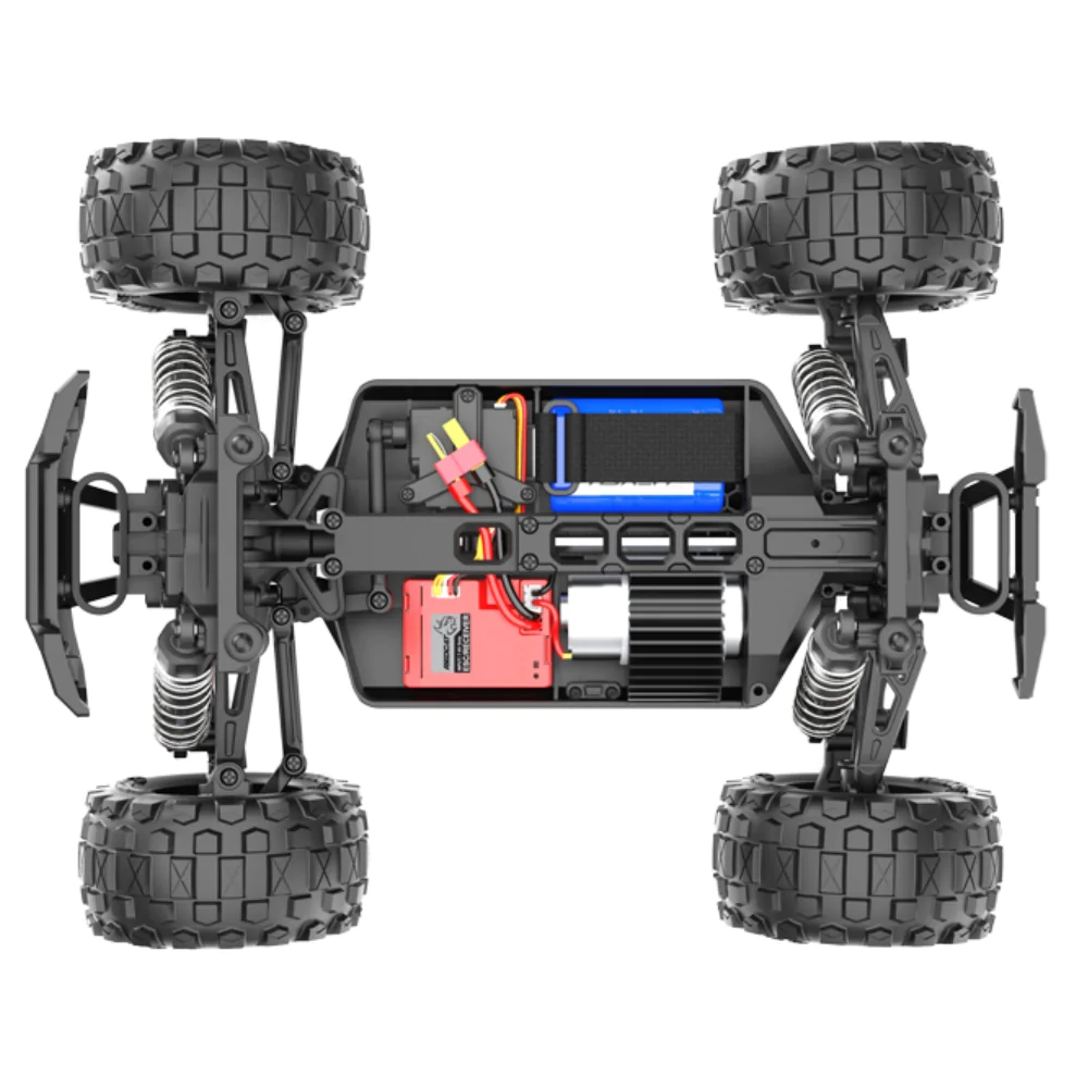 Redcat Volcano-16 1/16 Scale Brushed Monster Truck view 2