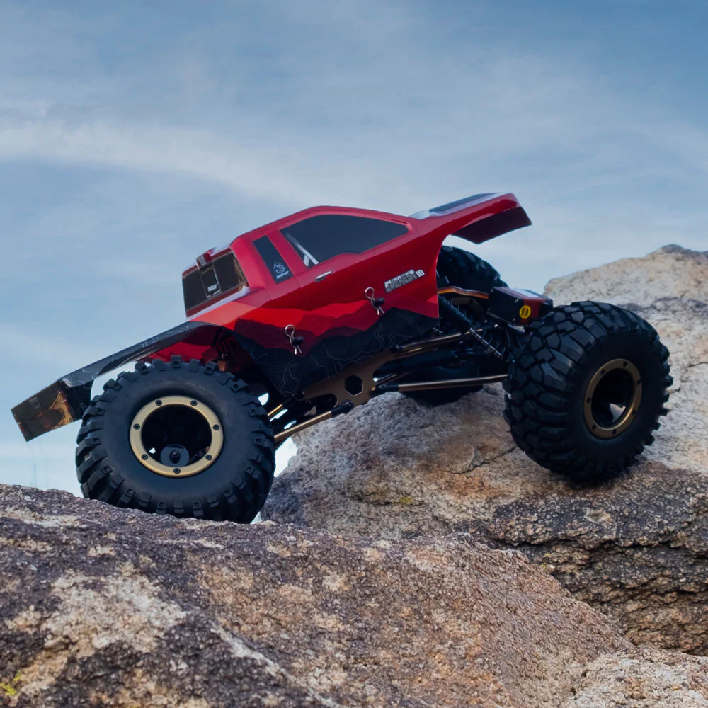 Redcat Everest-10 RC Crawler - 1:10 Brushed Electric Rock Crawler - Red view 8