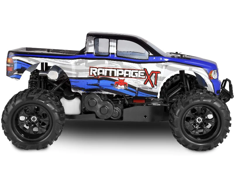 Redcat Rampage XT Offroad Monster Truck - 1:5 Gas Powered RC Truck - BLUE view 4
