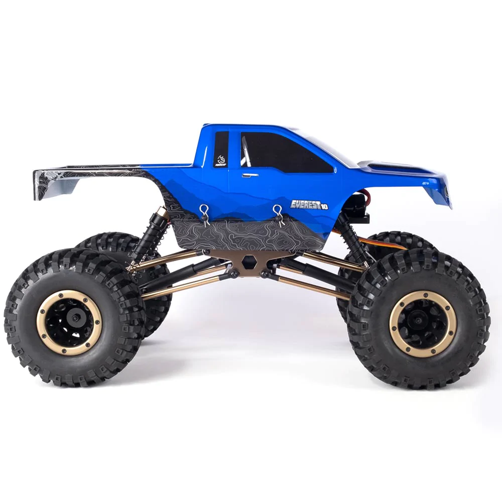 Redcat Everest-10 RC Crawler - 1:10 Brushed Electric Rock Crawler - Blue view 8