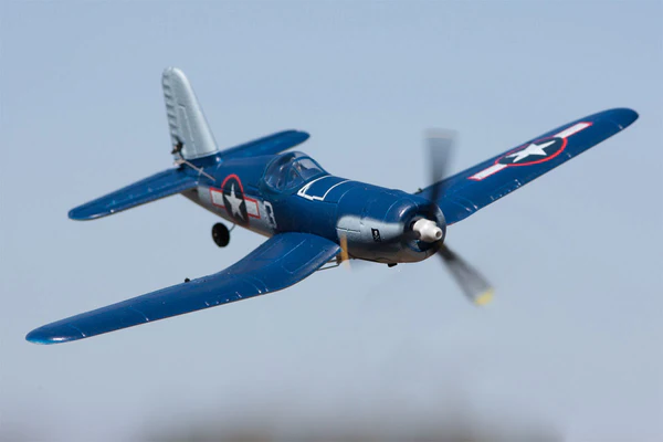 F4U Corsair Jolly Rogers Micro RTF Airplane with PASS (Pilot Assist Stability Software) System view 3