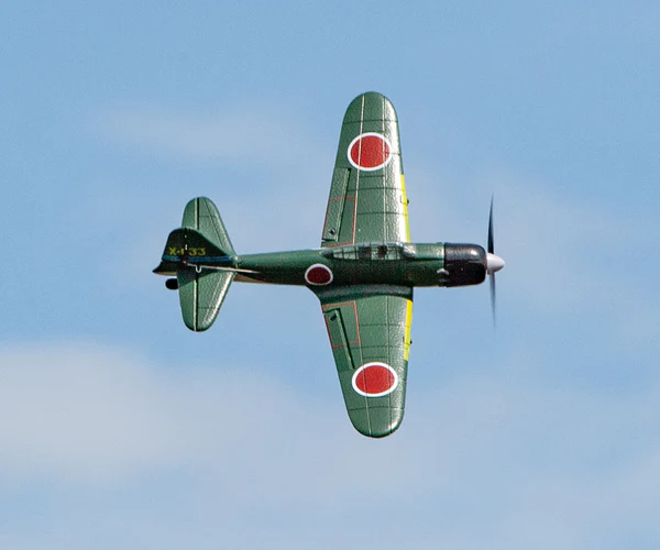 Mitsubishi A6M Zero Micro RTF Airplane with PASS (Pilot Assist Stability Software) System view 2