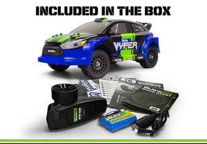 Vyper RX 1/16 4WD Rally Car - Blue/Green view 6
