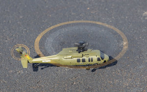 Hero-Copter BL, 4-Blade Brushless RTF Heli; Army view 4