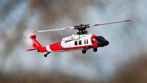 Hero-Copter BL, 4-Blade Brushless RTF Heli; Coast Guard view 3